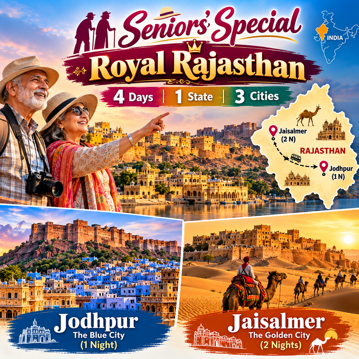 Seniors' Special Rajasthan